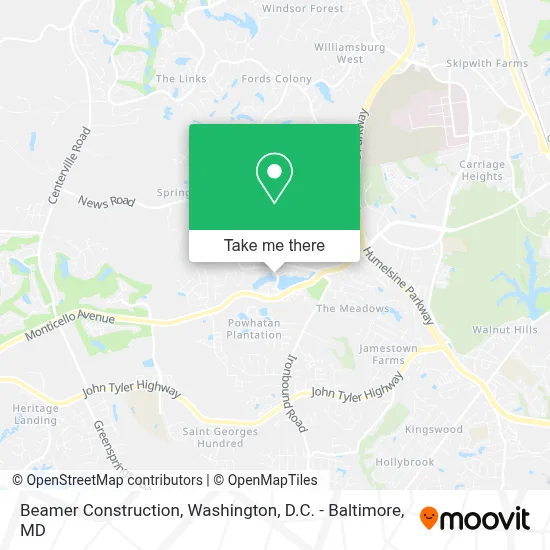 Beamer Construction map