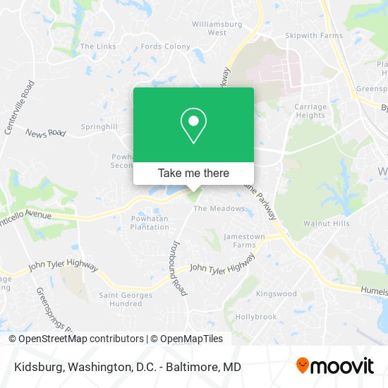 Mapa de Kidsburg