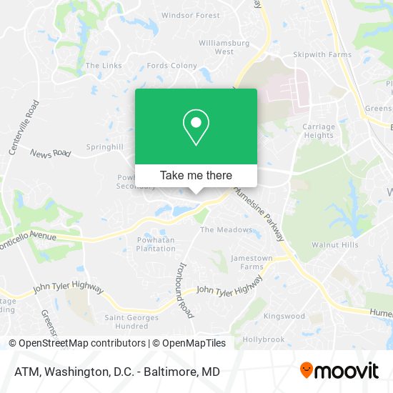 Mapa de ATM