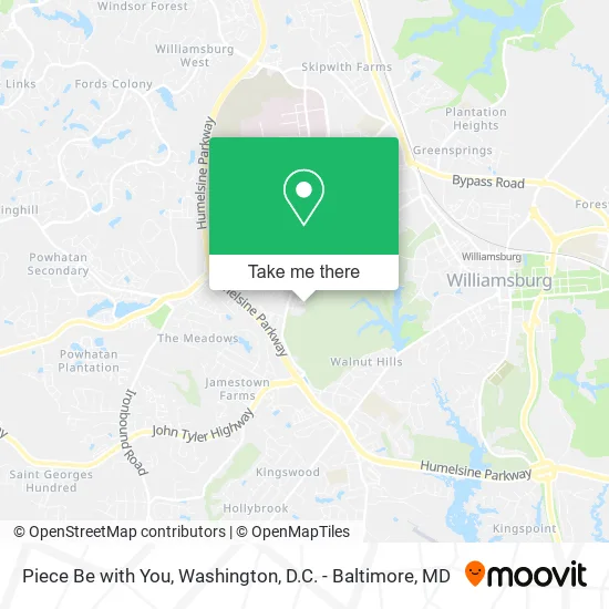 Piece Be with You map