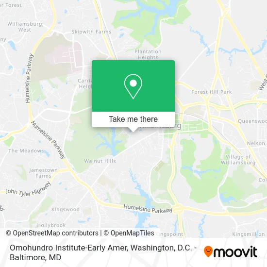 Omohundro Institute-Early Amer map