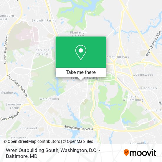 Wren Outbuilding South map