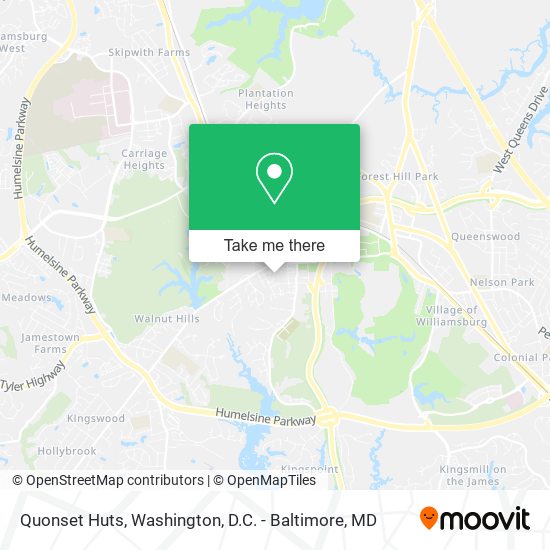 Mapa de Quonset Huts