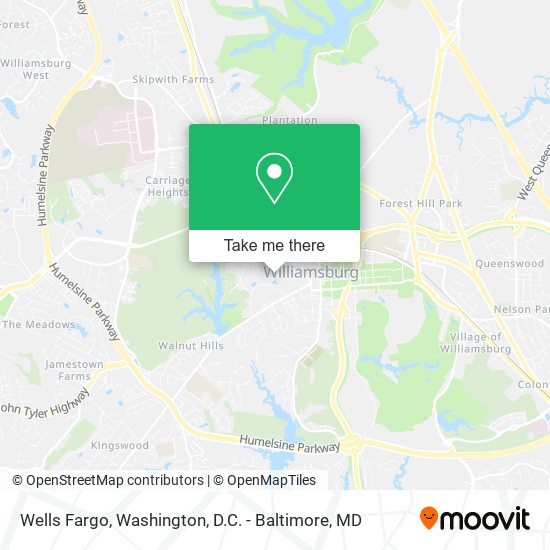 Wells Fargo map