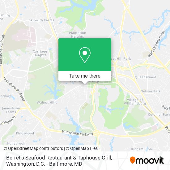 Berret's Seafood Restaurant & Taphouse Grill map