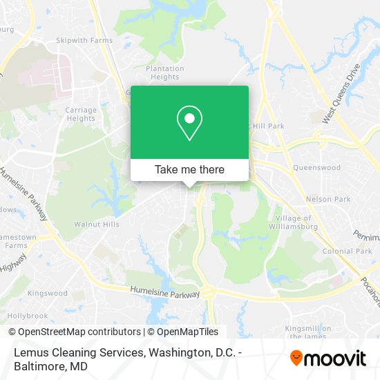 Lemus Cleaning Services map