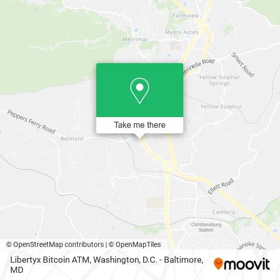 Libertyx Bitcoin ATM map