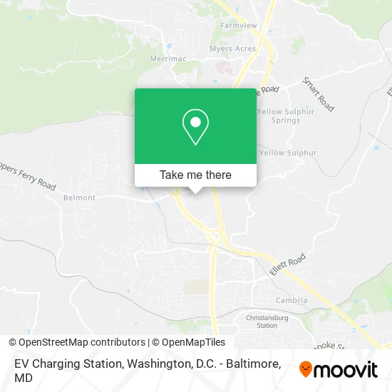 EV Charging Station map