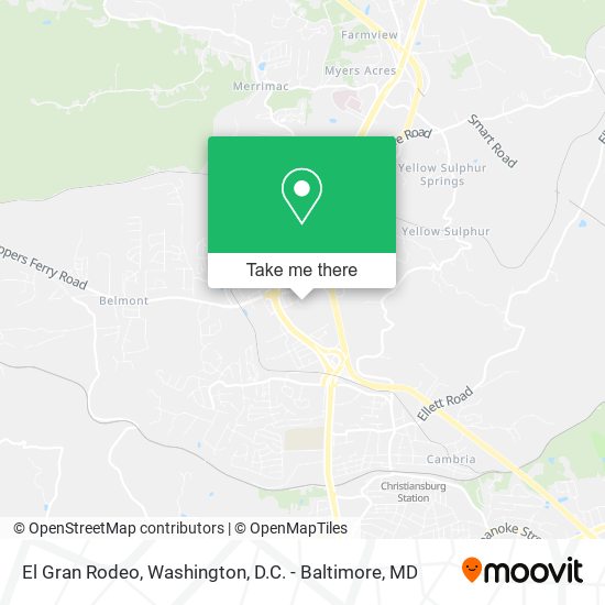 El Gran Rodeo map