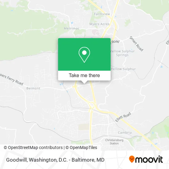 Goodwill map