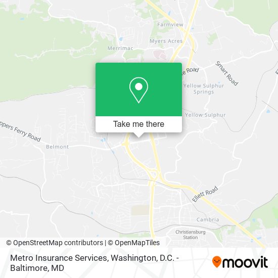 Metro Insurance Services map