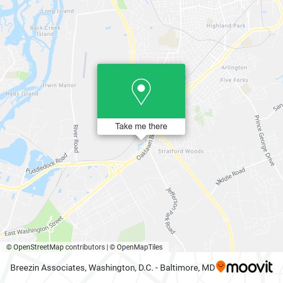 Breezin Associates map