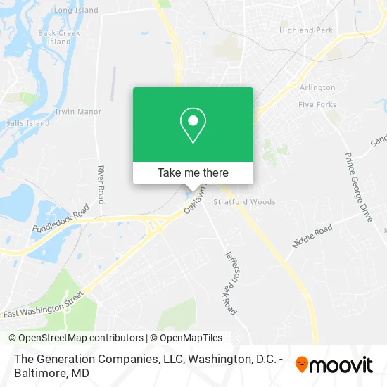 The Generation Companies, LLC map