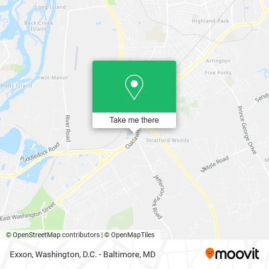 Exxon map