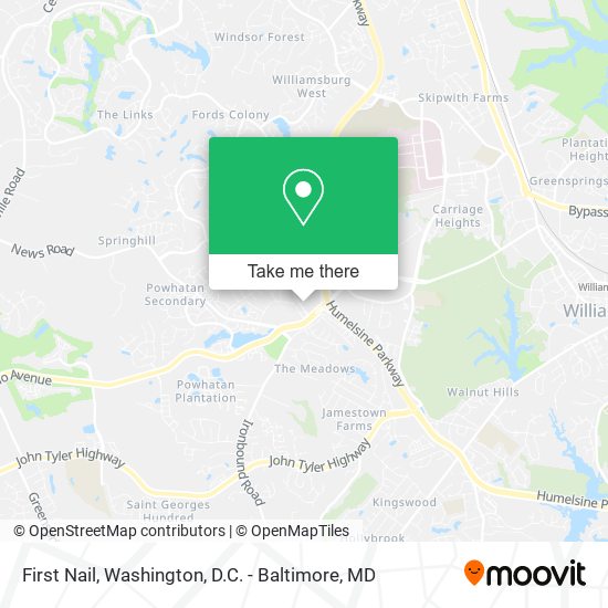 First Nail map