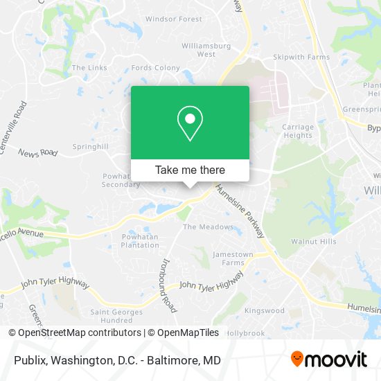 Mapa de Publix