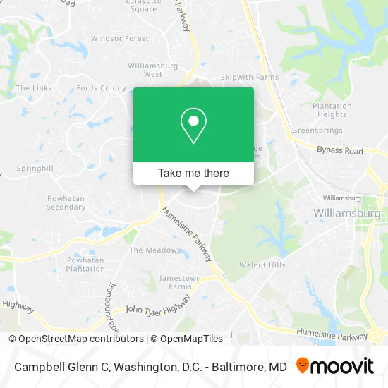 Campbell Glenn C map
