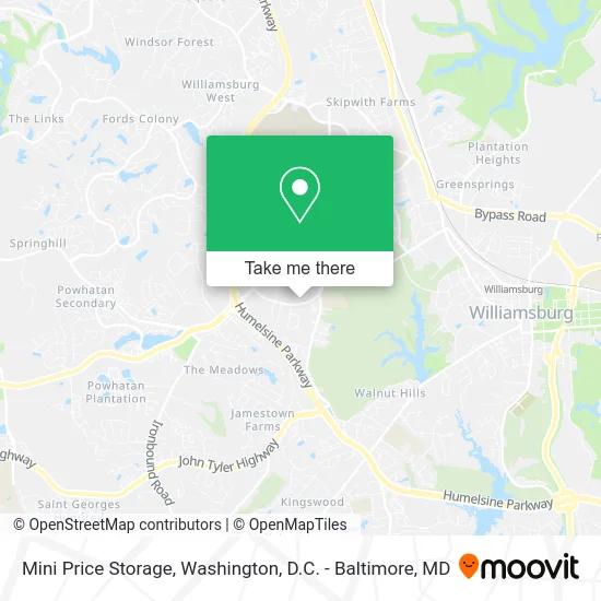 Mini Price Storage map
