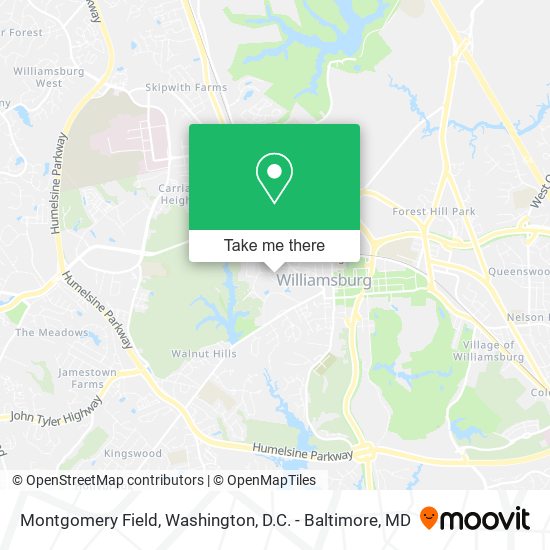 Montgomery Field map
