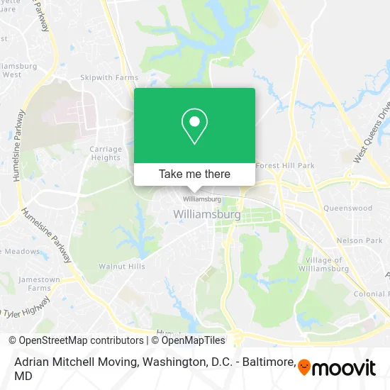 Adrian Mitchell Moving map