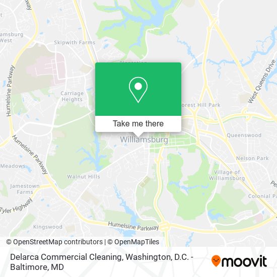 Mapa de Delarca Commercial Cleaning