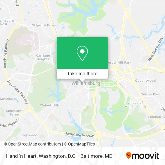 Hand 'n Heart map