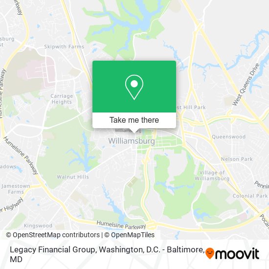 Legacy Financial Group map