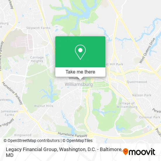 Legacy Financial Group map