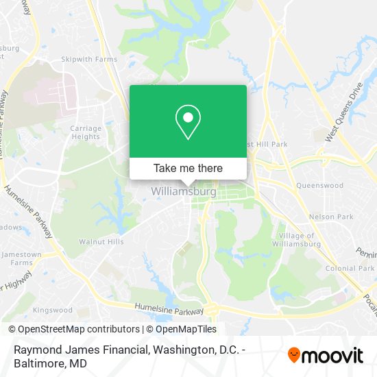 Raymond James Financial map