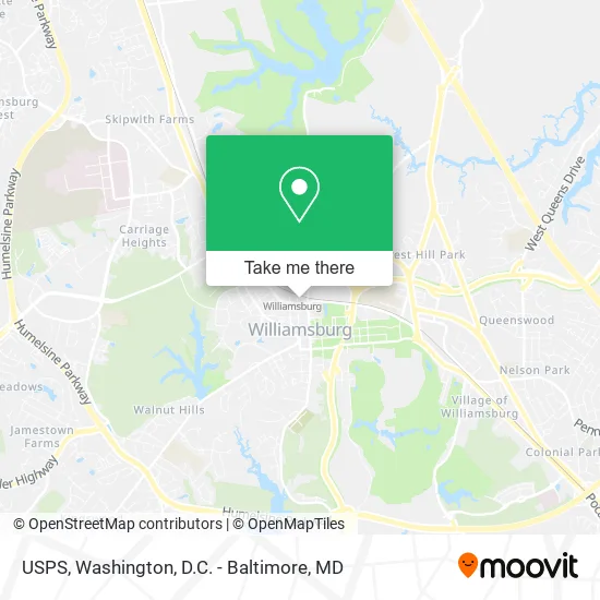 USPS map