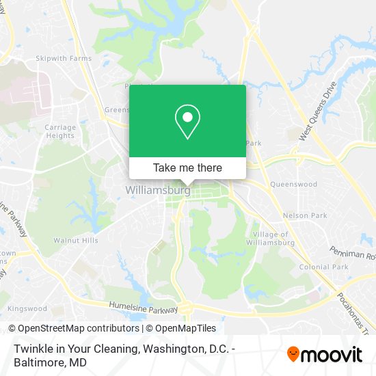 Twinkle in Your Cleaning map