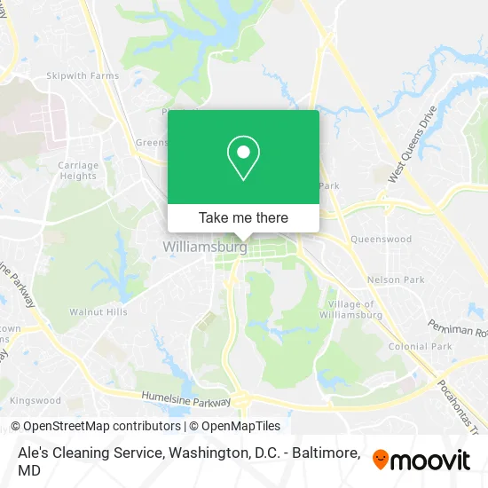 Ale's Cleaning Service map