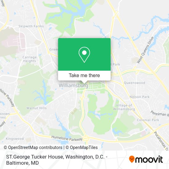 ST.George Tucker House map