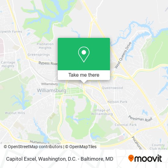 Capitol Excel map