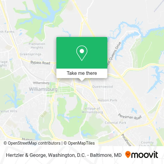 Hertzler & George map