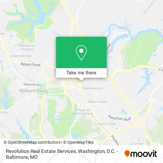 Revolution Real Estate Services map
