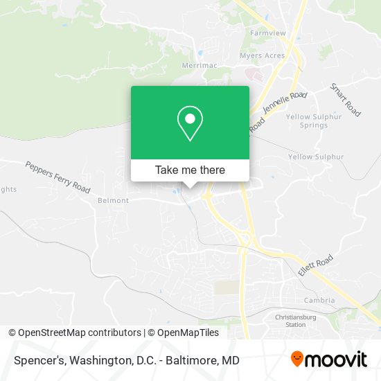 Spencer's map