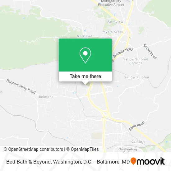 Bed Bath & Beyond map