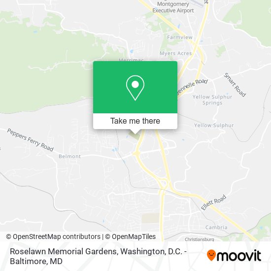 Mapa de Roselawn Memorial Gardens