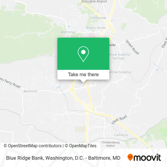 Blue Ridge Bank map