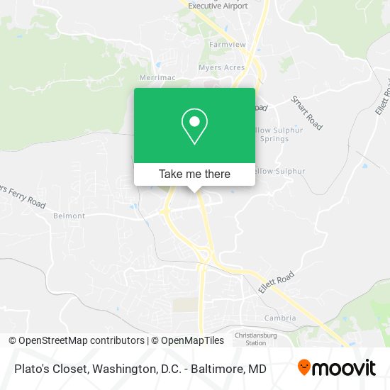 Plato's Closet map