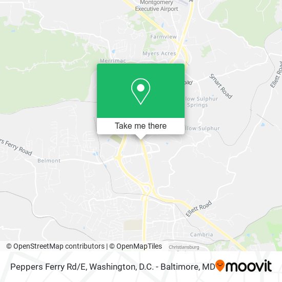 Mapa de Peppers Ferry Rd/E