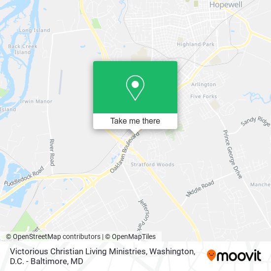 Victorious Christian Living Ministries map