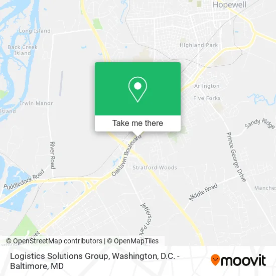 Logistics Solutions Group map