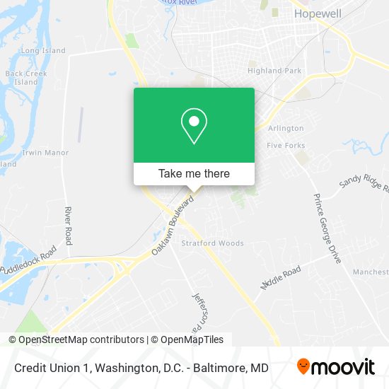 Credit Union 1 map