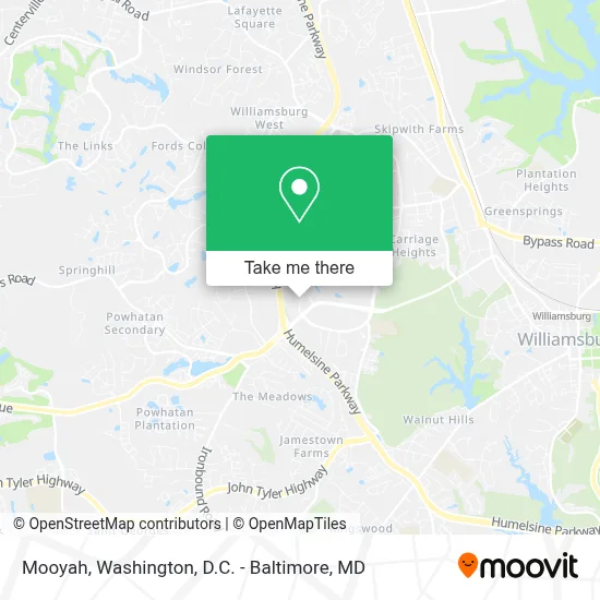 Mooyah map
