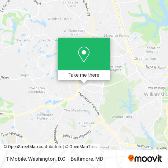 T-Mobile map