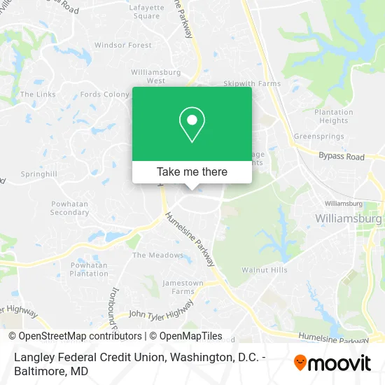 Langley Federal Credit Union map