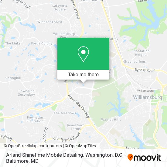 Arland Shinetime Mobile Detailing map