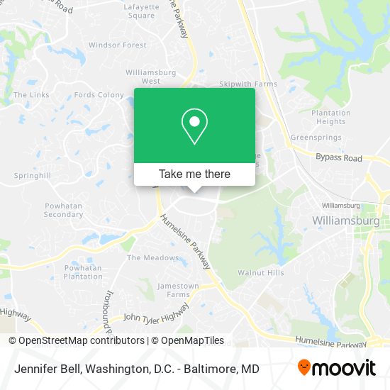 Jennifer Bell map